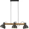 Image de Just Light, Suspension, CUP 15743-18 Pendelleuchte E27 W Schwarz (E27)