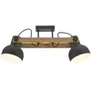 Image de Just Light, Plafonnier, 15744-18 CUP Deckenleuchte E27 W Schwarz (E27)