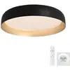 Image de Just Light, Plafonnier, OSKO LED Deckenleuchte CCT Dimmbar 36,5W schwarz 14216-18