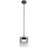 Image de Just Light, Suspension, LED-Pendelleuchte 14042-18, 7,5W, 800lm, 3000K, schwarz (800 lm)