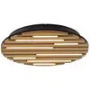 Image de Just Light, Plafonnier, LED Deckenlampe AKUSTIK Holz Akustikpanel mit Echtholzfurnier Eiche (1700 lm)