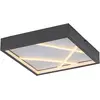 Image de Just Light, Applique + plafonnier, LED Deckenlampe MIKADO dimmbar über Wandschalter, warmweiss 3000k (3500 lm)