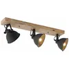 Image de Leuchten Direkt, Applique + plafonnier, Applique et plafonnier 3x lampe d'intérieur IP20 (E14)