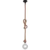 Image de Just Light, Suspension, ROPE Pendelleuchte E27 max.max. 15W schwarz 15481-18 (E27)