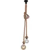 Image de Just Light, Suspension, ROPE Pendelleuchte E27 max.max. 15W 2-fach schwarz 15482-18 (E27)