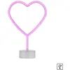 Image de Just Light, Plafonnier, NEON-HERZ LED Neon-LED-Bild pink 1W pink 85028-87