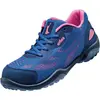 Image de Atlas, Chaussures de travail, Chaussures basses de sécurité GX 100 ESD, S1, bleu/rose, largeur 10, taille 35 (S1, 35)