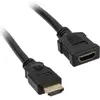 Image de InLine HDMI (Typ A)   HDMI (Typ A) (5 m), Câble vidéo, Noir