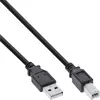 Image de InLine USB A   USB B (5 m, USB 2.0), Câble USB