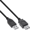 Image de InLine Extension USB 2.0 (0.50 m, USB 2.0), Câble USB