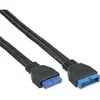 Image de InLine Extension USB 3.0 interne (0.35 m, USB 3.0), Câble USB