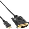 Image de InLine DVI   mini HDMI (Typ C) (2 m), Câble vidéo, Noir