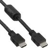 Image de InLine HDMI (Typ A)   HDMI (Typ A) (1.50 m), Câble vidéo, Noir