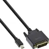 Image de InLine Mini DP zu (2 m, Mini DisplayPort), Câble vidéo, Noir