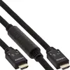 Image de InLine HDMI (Typ A)   HDMI (Typ A) (25 m), Câble vidéo, Noir