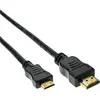 Image de InLine HDMI (Typ A)   mini HDMI (Typ C) (0.30 m), Câble vidéo, Noir