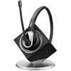 Image de EPOS SENNHEISER IMPACT DW 20 ML EU DECT CAT-ip DW Pro1 système sans fil Lync (Sans fil, Les équipes Microsoft), Casque micro de bureau, Noir, Argent