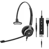 Image de Sennheiser SC 635 (Filaire, USB-A), Casque micro de bureau, Noir, Argent