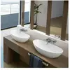 Image de Hoesch, Lavabo, Vasque à poser NAMUR 700x400x120mm blanc (400 mm, 700 mm)
