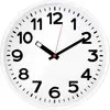 Image de EuroTime, Horloge murale, Horloge murale à quartz 82321 Blanc (30 cm)