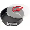 Image de Dr. Oetker Moule à charnière avec couvercle de transport, Moule à gâteau, Gris