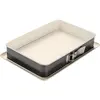 Image de Dr. Oetker Moule à charnière rectangulaire, Moule à gâteau, Noir