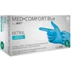 Image de Ampri, Gants de protection, Gants à usage unique Med Comfort Blue taille L bleu Nitrile EN 374, EN 455 EPI catégorie III (L)