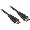 Image de Sharkoon HDMI (Typ A)   HDMI (Typ A) (5 m), Câble vidéo, Noir