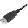 Image de Sharkoon USB 2.0 Verlängerungskabel (1 m, USB 2.0), Câble USB