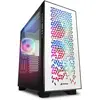Image de Sharkoon Elite Shark CA300H (ATX, E-ATX, mATX, Mini-ATX), Boîtier PC, Blanc