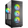 Image de Sharkoon Rebel C50 Noir RGB ATX (ATX, mATX, Mini-ITX), Boîtier PC, Noir