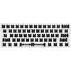 Image de Sharkoon SKILLER SGK50 S4 Barbone (blanc, layout ANSI) (Barebone, Filaire), Clavier, Blanc