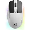 Image de Sharkoon SKILLER SGM50W Blanc (Filaire, Sans fil), Souris, Blanc, Noir