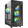 Image de Sharkoon Rebel C80G RGB ATX Noir (Noir) (ATX, mATX, Mini-ITX), Boîtier PC, Noir