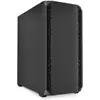 Image de Sharkoon AK2 Black ATX (ATX, mATX, Mini-ITX), Boîtier PC, Noir