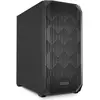 Image de Sharkoon AK3 Black ATX (noir) (ATX, mATX, Mini-ITX), Boîtier PC, Noir