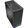 Image de Sharkoon AK4 Black ATX (noir) (ATX, mATX, Mini-ITX), Boîtier PC, Noir