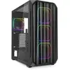Image de Sharkoon AK5 RGB Black ATX (noir) (ATX, mATX, Mini-ITX), Boîtier PC, Noir