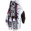 Image de Oneal Matrix Villain 2 Motorcross handschoenen, wit, afmeting S voor man