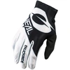 Image de Oneal Matrix Stacked Motorcross handschoenen, zwart-wit, afmeting 2XL voor man