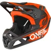 Image de Oneal SL1 Strike Downhill Helm, zwart-wit-rood, afmeting XL voor man