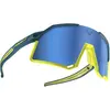 Image de Dynafit, Unisexe, Lunettes de sport, Trail Evo Lunettes de soleil (unisexe) - (Bleu Canard colvert, Jaune, Evo), Bleu, Jaune