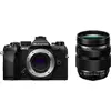 Image de OM System OM-5 Mark II Black 12-40mm (12 - 40 mm, 21.80 Mpx, Micro Four Thirds), Appareil photo, Noir
