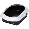 Image de EBI Espace toilettes pour chats 60M (Bac à litière ouvert), Bac à litière pour chat