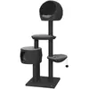 Image de EBI Trend Cat Tree Elegance Touch (162.50 cm, Noir), Arbre à chat