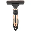 Image de EBI Noir Detangling Rake 39 Pins Rotating + Waving (Chat, Chien), Équipement de toilettage