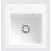 Image de Villeroy & Boch, Évier, Villeroy&Boch Evier, Evier de cuisine Subway 45 XS Blanc Alpin 475x510mm, Largeur sous évier 45cm (Evier encastré, 51 cm, 47.50 cm)