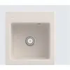 Image de Villeroy & Boch, Évier, Villeroy&Boch Evier, Evier de cuisine Subway 45 XS Crema 475x510mm, Largeur meuble bas 45cm (Evier encastré, 51 cm, 47.50 cm)
