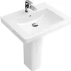 Image de Villeroy & Boch, Lavabo, Lavabo Subway 2.0 55 cm blanc avec revêtement 711355R1 (440 mm, 550 mm)