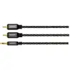 Image de Avinity Câble jack (1.50 m, Câble AUX, Câbles Cinch), Câble audio